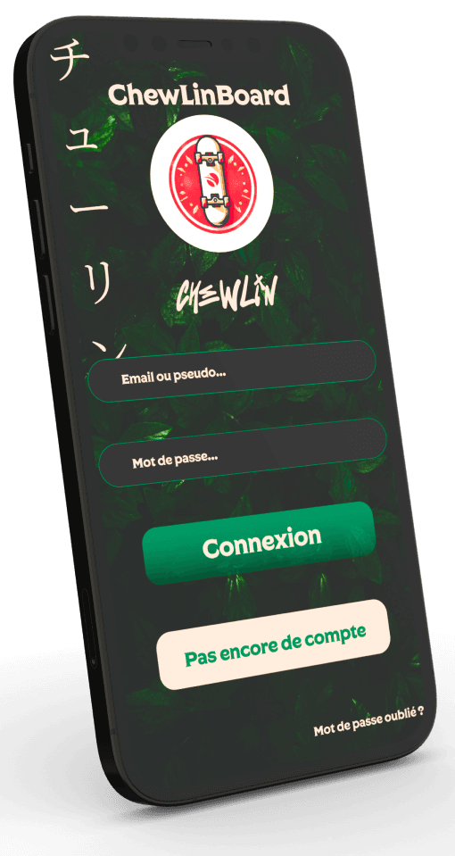 Aperçu application sur téléphone